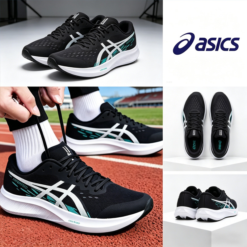 Table Tennis Shoes Asics - حذاء الجري الرجالي من Asics، خفيف