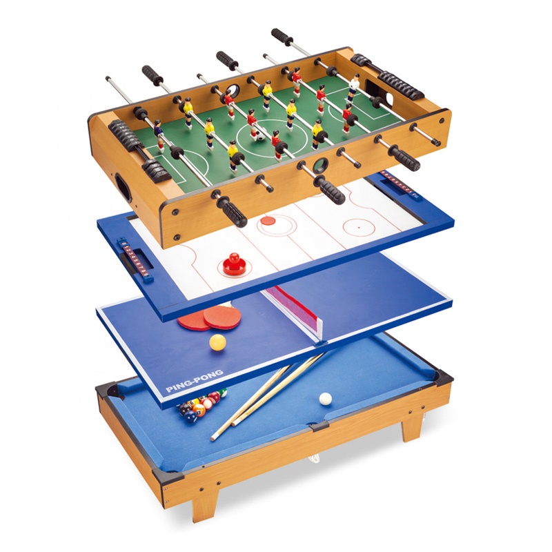 Table Tennis Game - طاولة ألعاب صغيرة 4 في 1،