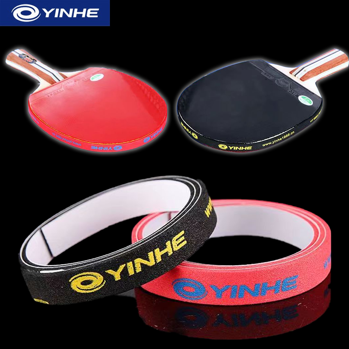Table Tennis Grip Tape - 2 قطعة مضرب تنس الطاولة حافة