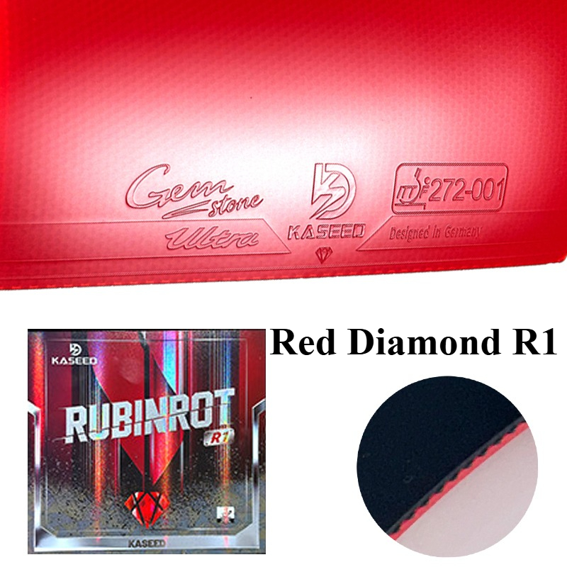 Table Tennis Association - مطاط تنس الطاولة KASEED Red Diamond