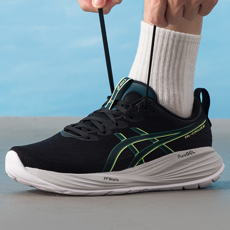 أحذية Asics للرجال Gel-Cumulus - مراجعة Table Tennis Shoes Asics وسعره