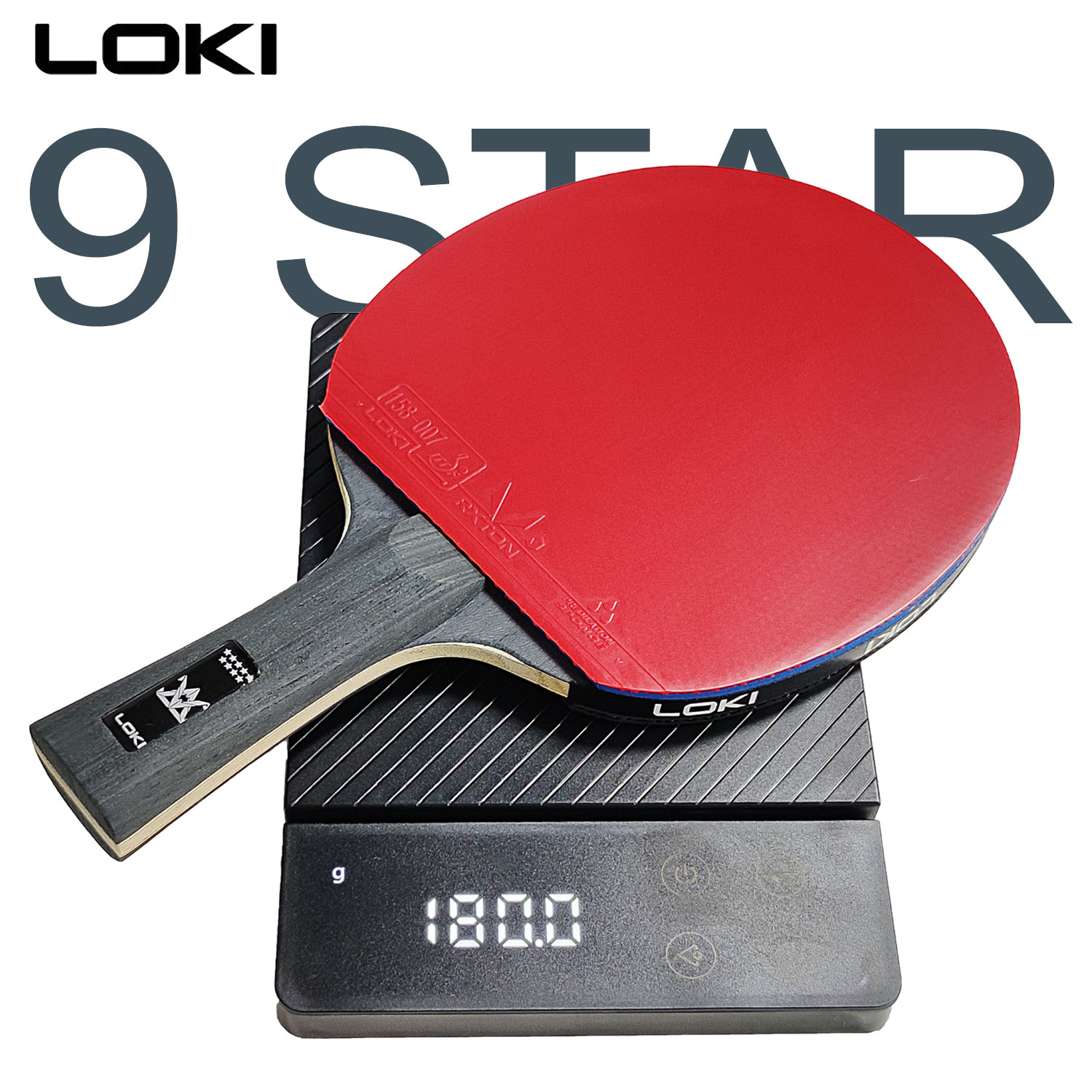 مضرب تنس طاولة LOKI 9 نجوم احت - مراجعة Table Tennis Market وسعره