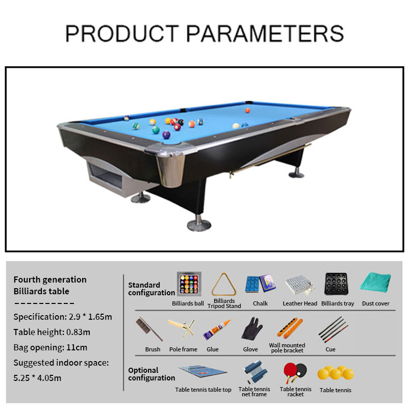 طاولة بلياردو عصرية 9 أقدام مت - مراجعة Table Tennis Game وسعره