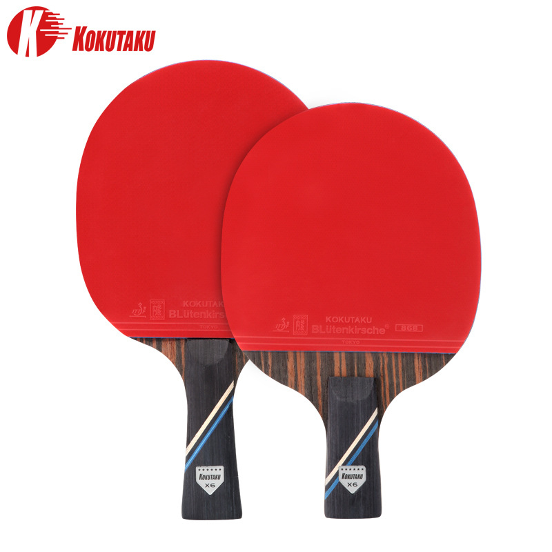 KOKUTAKU 2 قطعة 6 نجوم بينغ بو - مراجعة Table Tennis History وسعره