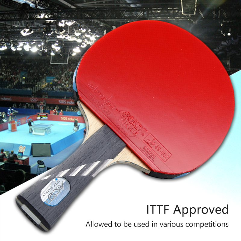 Yinhe 10 نجوم بينغ بونغ مضرب 1 - مراجعة Table Tennis Grip Tape وسعره
