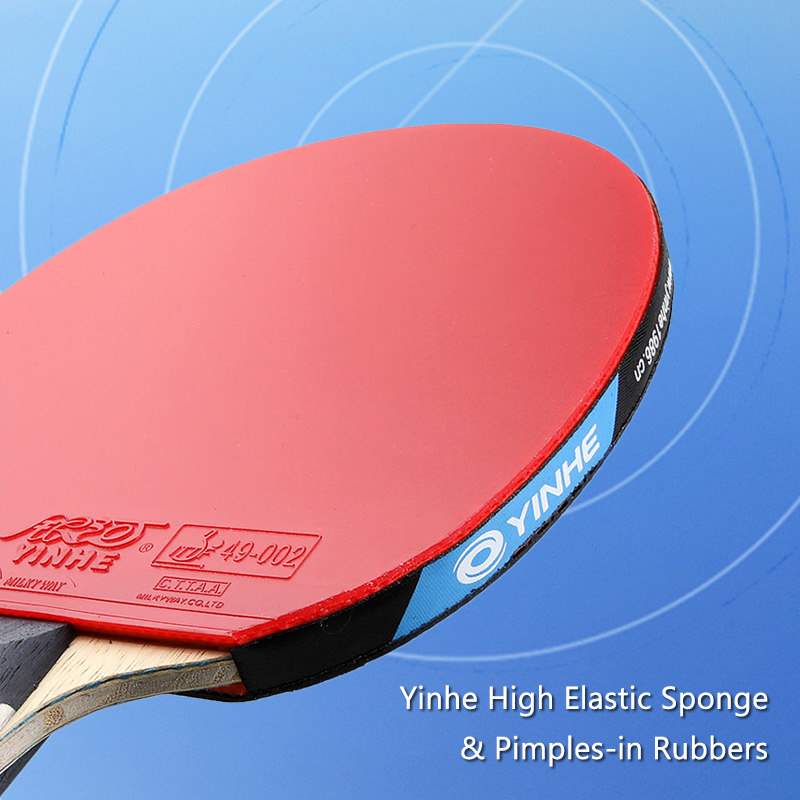 Yinhe 10 نجوم بينغ بونغ مضرب 1 - مراجعة Table Tennis Grip Tape وسعره