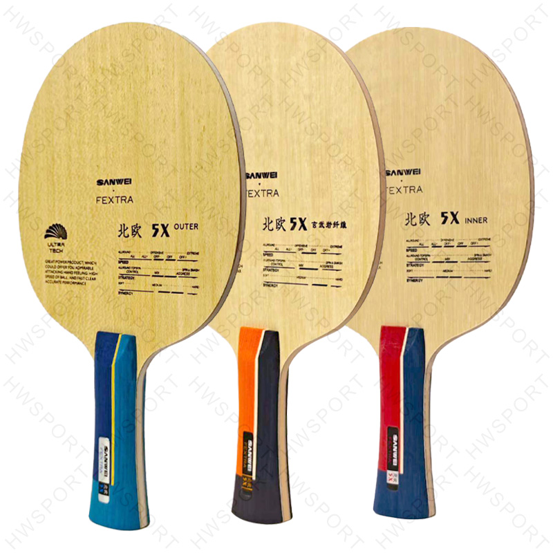 SANWEI FEXTRA 5X شفرة تنس الطا - مراجعة Table Tennis Viscaria وسعره
