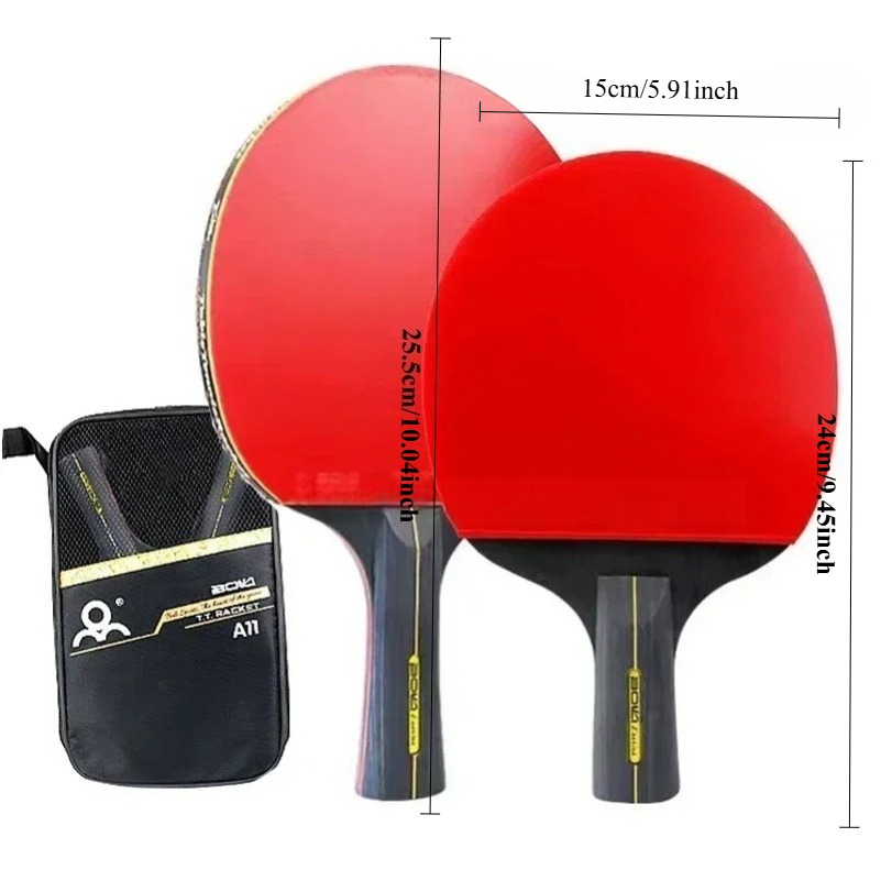 مضرب تنس طاولة 6 نجوم، قطعتان، - مراجعة Table Tennis History وسعره