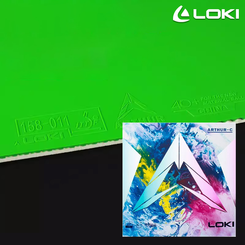 وافق ITTF LOKI ARTHUR تنس الطا - مراجعة Table Tennis Xiom Rubber وسعره