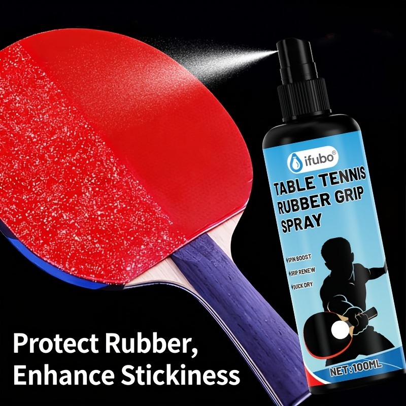 محلول العناية بمطاط مضرب تنس ا - مراجعة Table Tennis Grip Tape وسعره