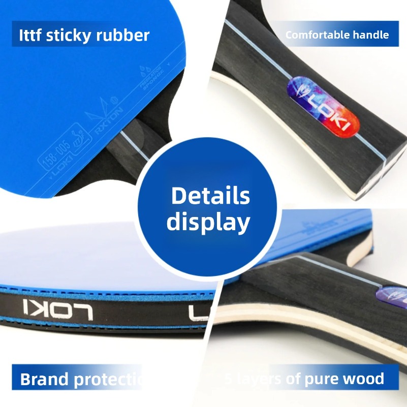 مضرب تنس طاولة احترافي K5000 م - مراجعة Table Tennis Grip Tape وسعره