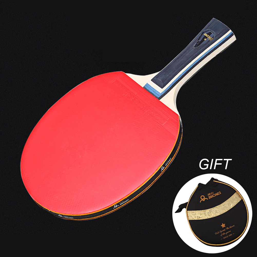 1 قطعة مضرب تنس طاولة تدور قوي - مراجعة Table Tennis History وسعره