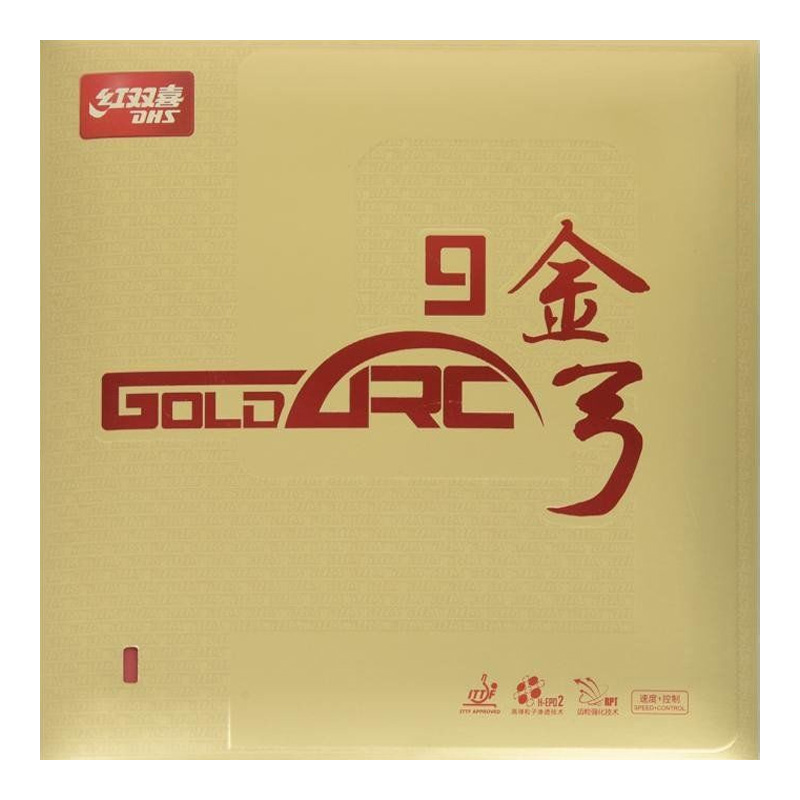 مطاط تنس الطاولة DHS Gold Arc  - مراجعة Table Tennis Market وسعره