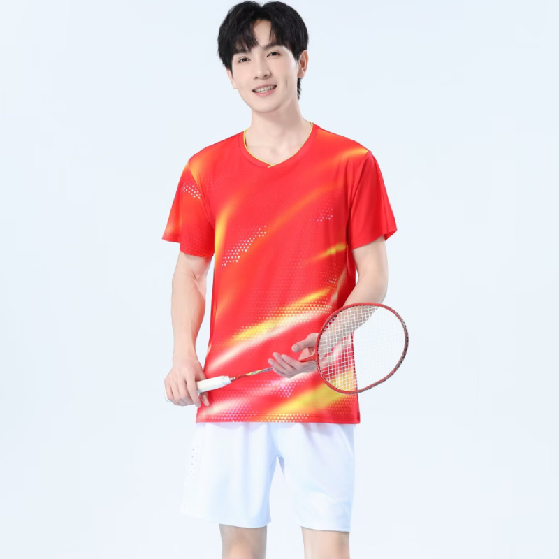 قميص رجالي سريع الجفاف للريشة  - مراجعة Table Tennis Name وسعره